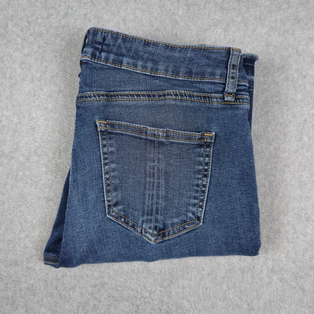 Prosperity Womens Size 29 Raw Hem Bootleg Jeans WSBLRH-BL